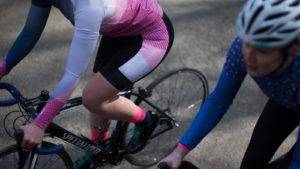 Womans cycling