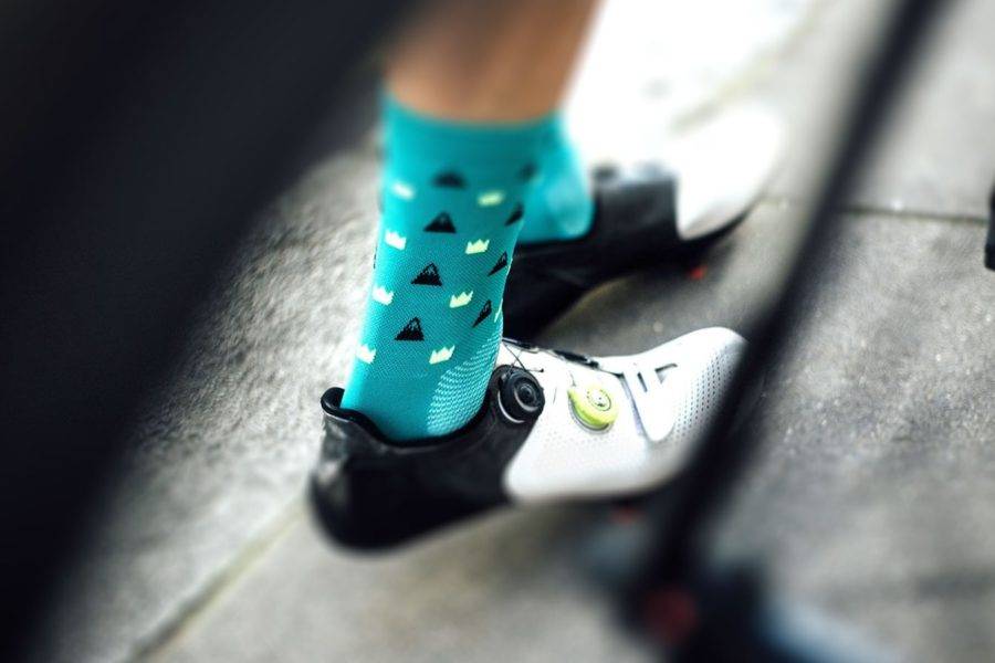 Stylish cycling socks for summer